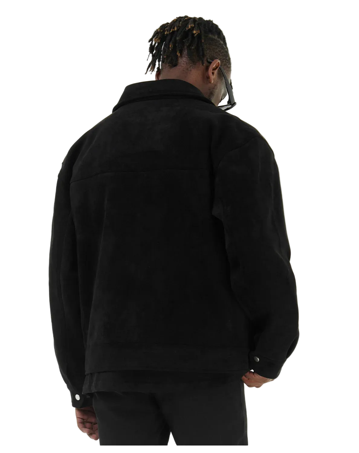 Suede Zip Jacket