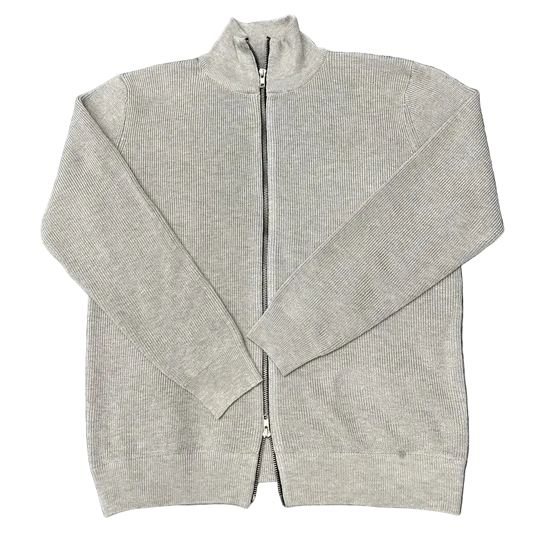 Zip Knit Cardigan