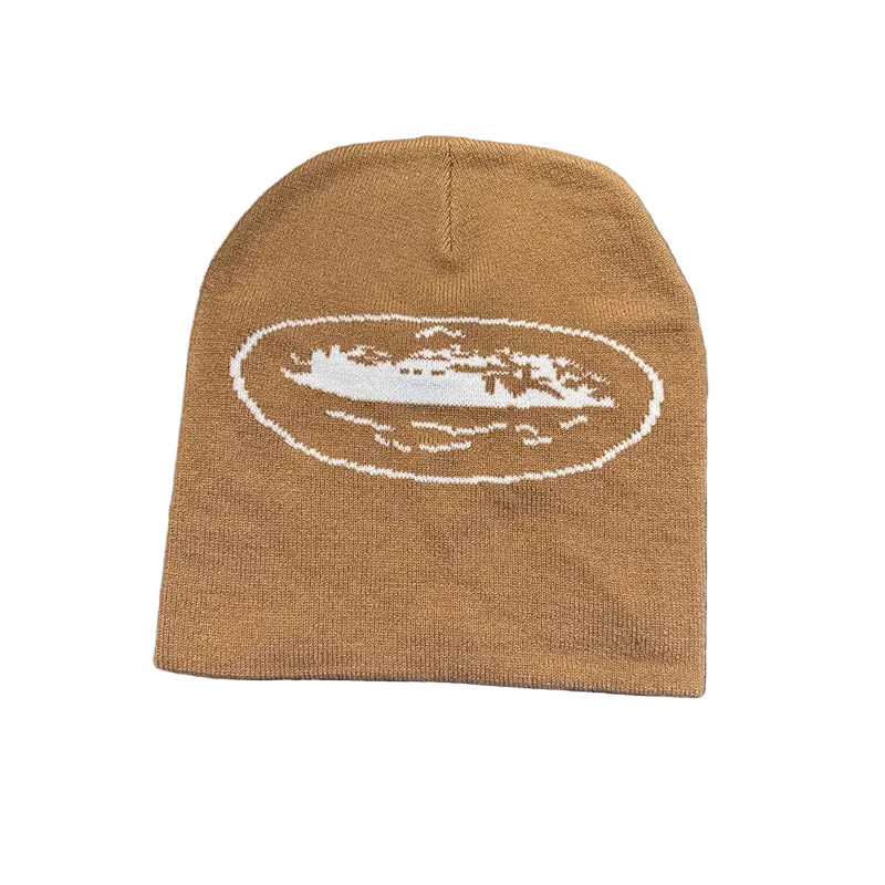 Oval Logo Knit Beanie