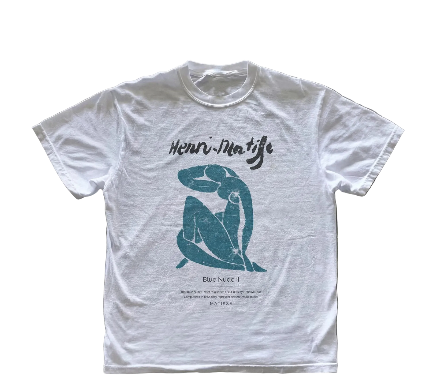 Blue Nude Graphic Tee