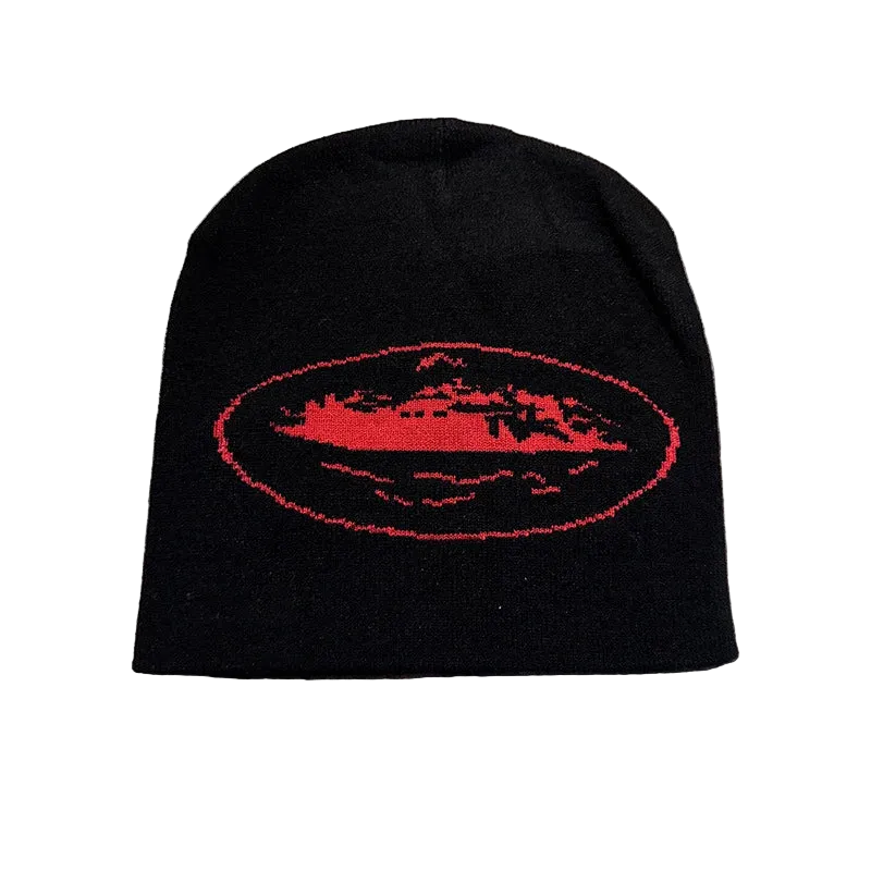 Oval Logo Knit Beanie