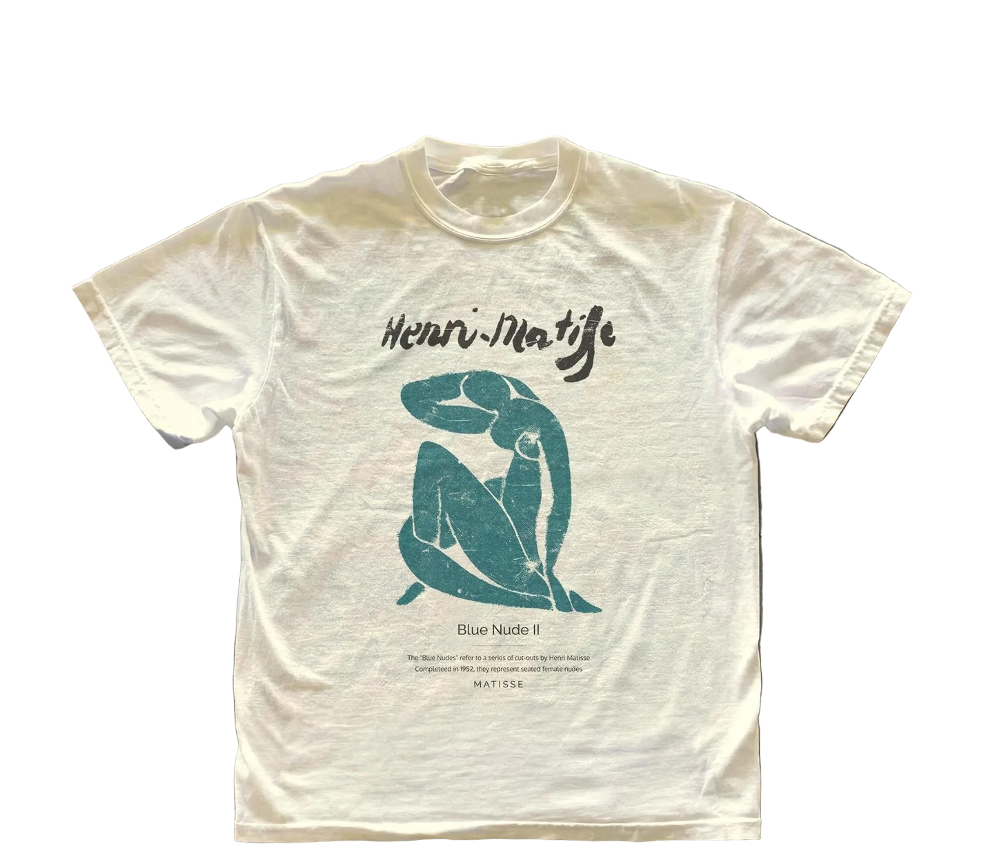 Blue Nude Graphic Tee