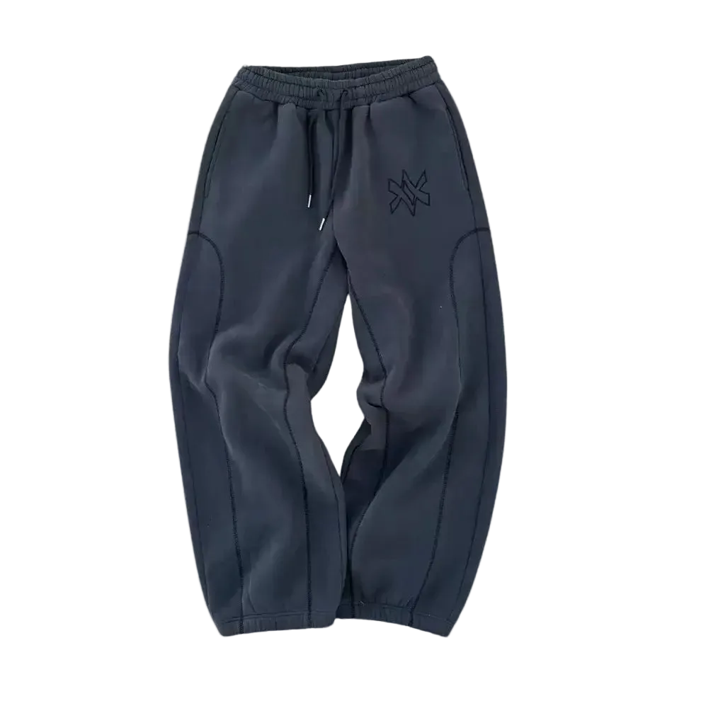 Navy Contrast Stitch Set