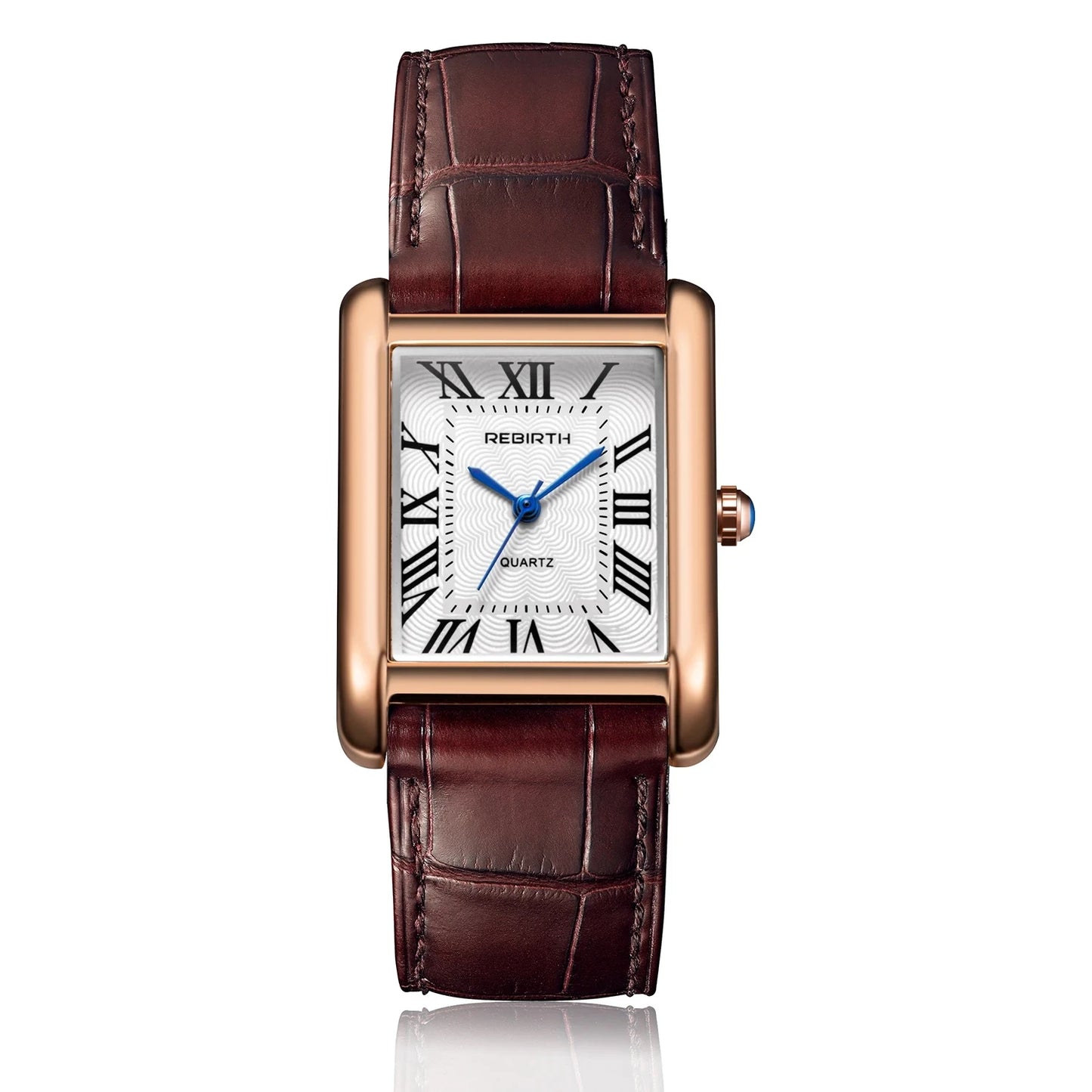 Square Leather Watch