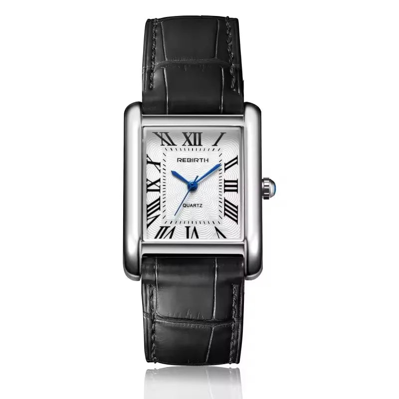 Square Leather Watch