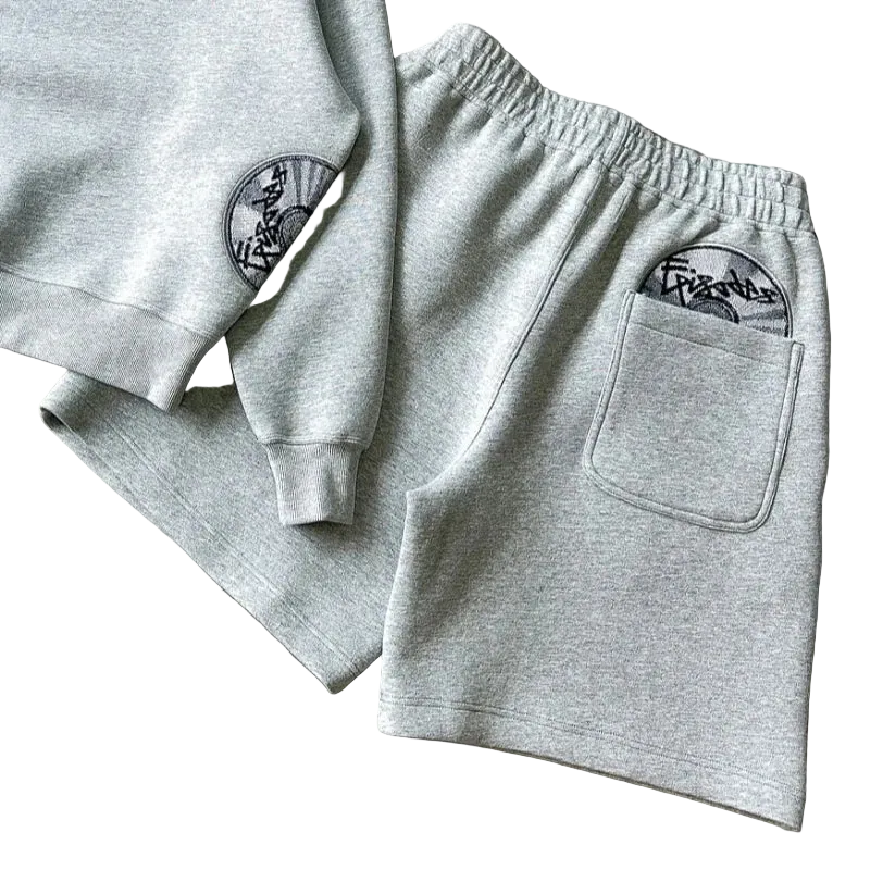 Graphic Pocket Shorts