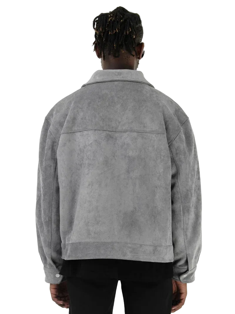 Suede Zip Jacket