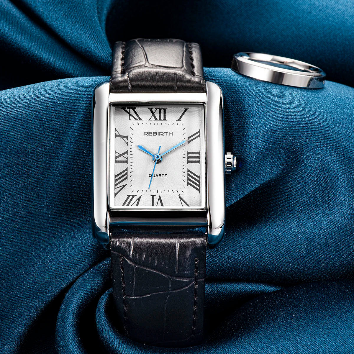 Square Leather Watch