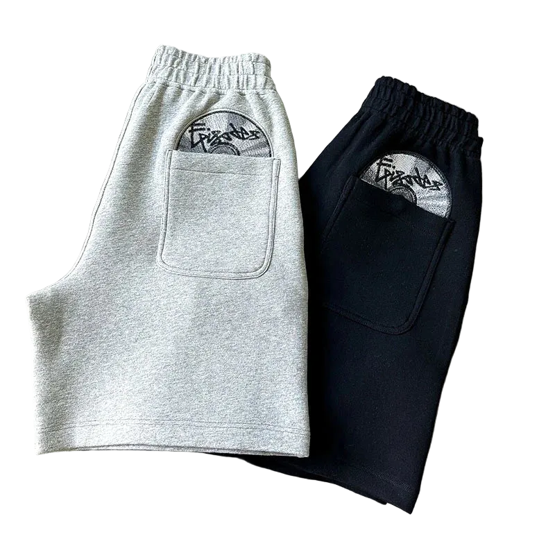 Graphic Pocket Shorts