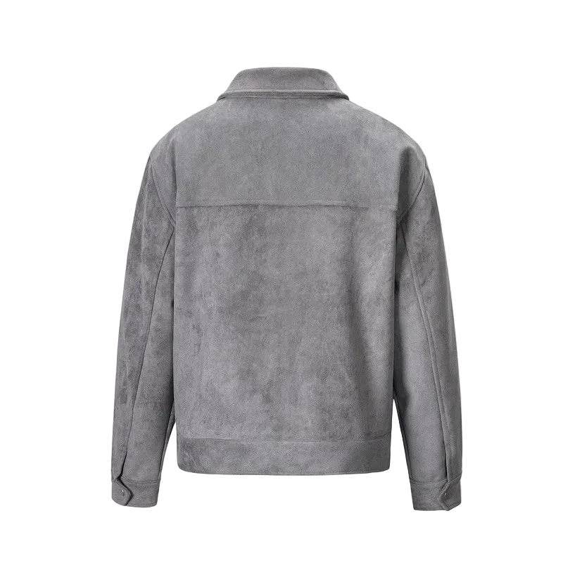 Suede Zip Jacket